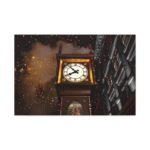 Steam clock magic, Canvas Stretched, 1.5''
