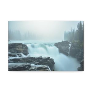 Athabasca morning, Canvas Stretched, 1.5''